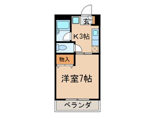 ヒルズ津田山の物件間取画像